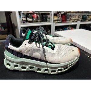 On Cloudmonster Women's Running Green Grey Black Size 11/M9.5